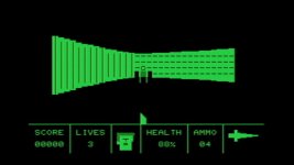 Jim Orlando working on Wolfenstein 3D demake for Commodore PET
