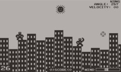 Playdate gets its own version of GORILLAS.BAS – and yes, you can use the crank to aim