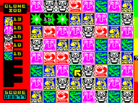 New match-three game for the Speccy: Clone Zoo ZX